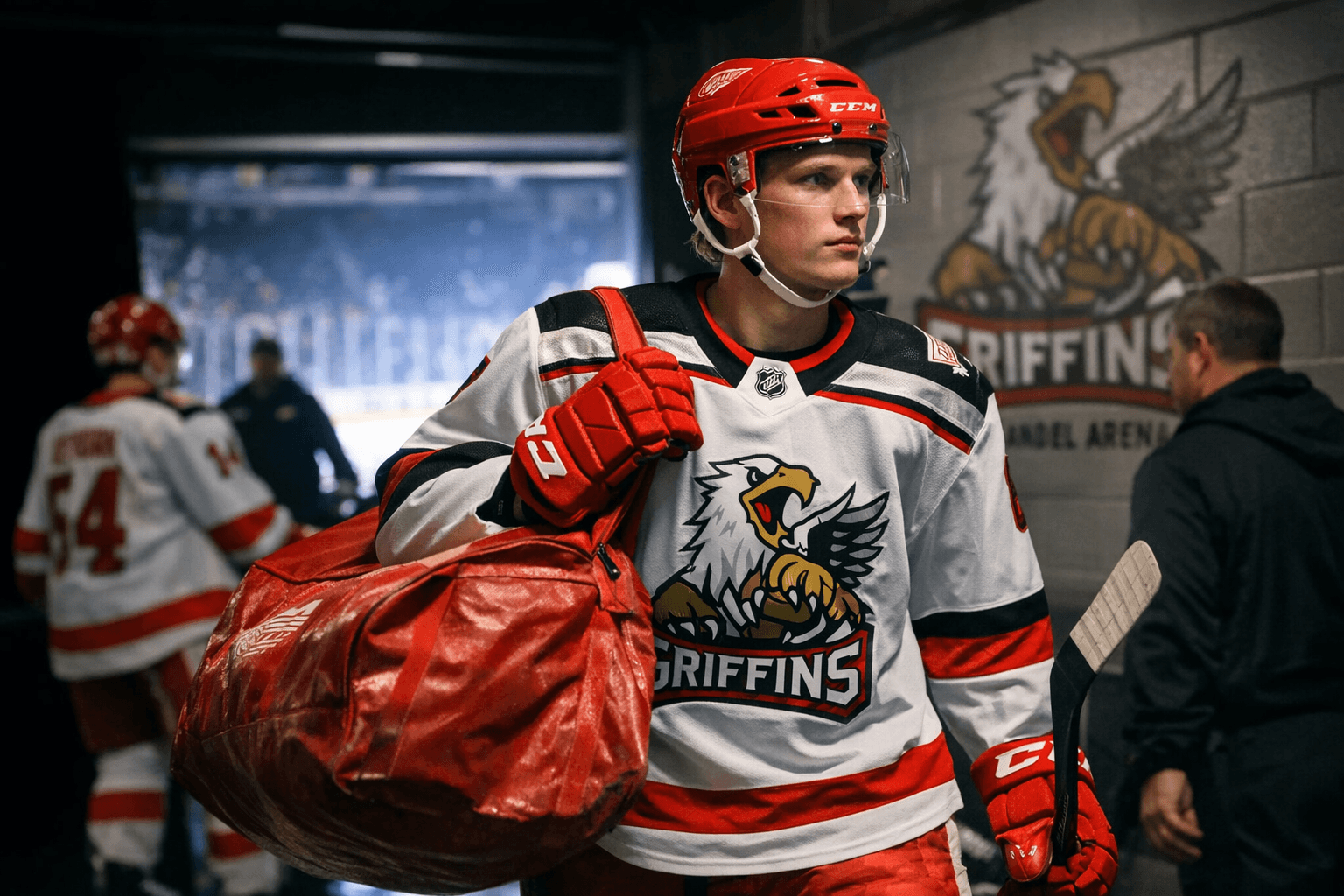 Red Wings Send Defenseman Anton Johansson to AHL Griffins from SHL