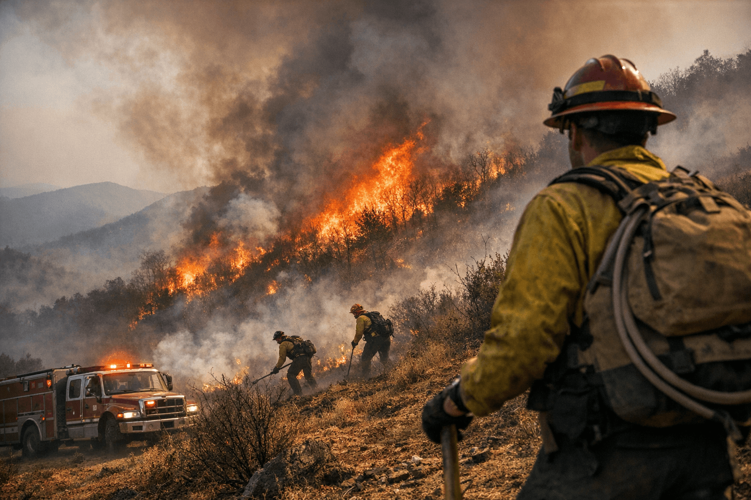 Locust Cove Wildfire Grows to 175 Acres Amid Historic WNC Drought