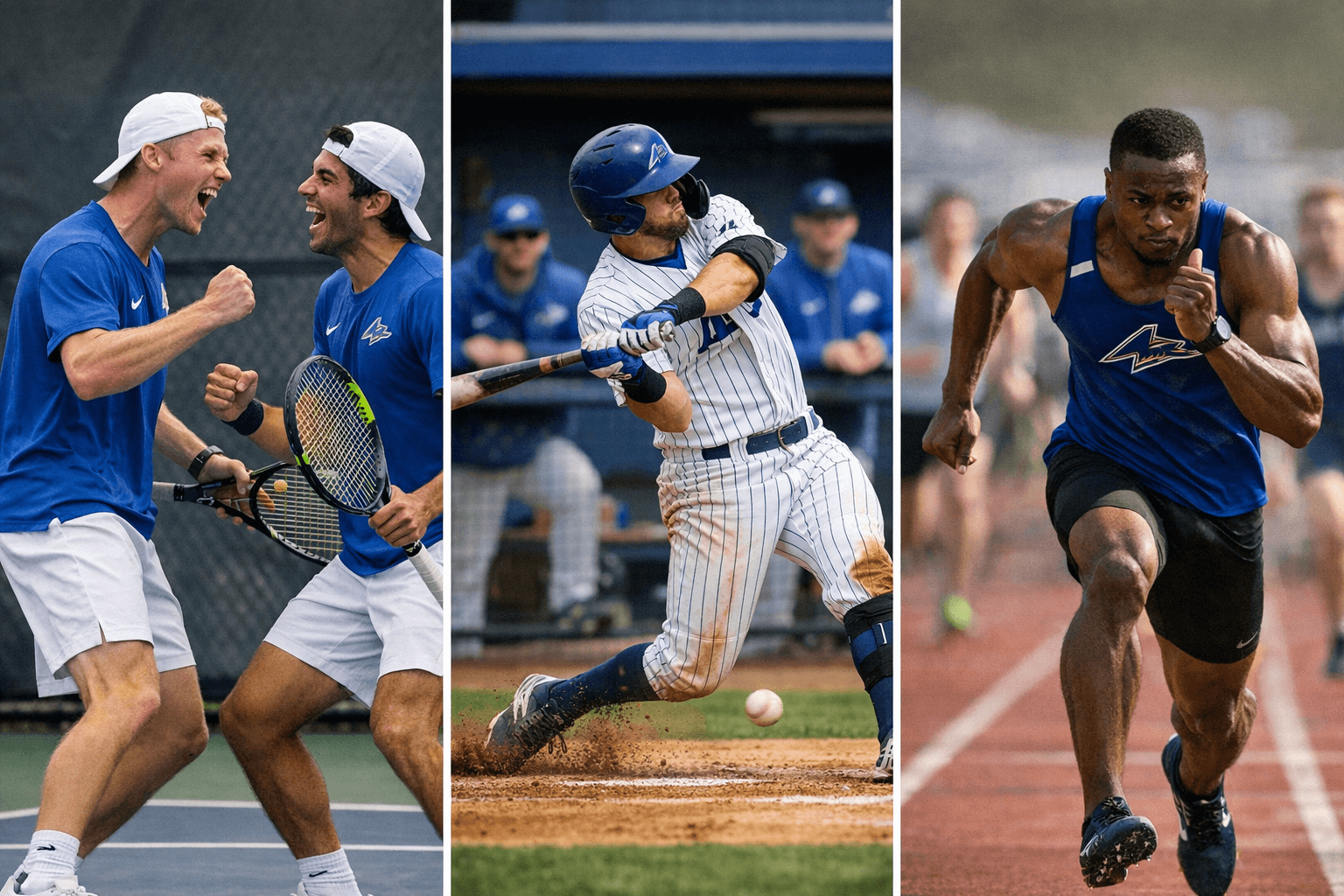 UNC Asheville Bulldogs Excel in Tennis, Baseball and Track This Spring
