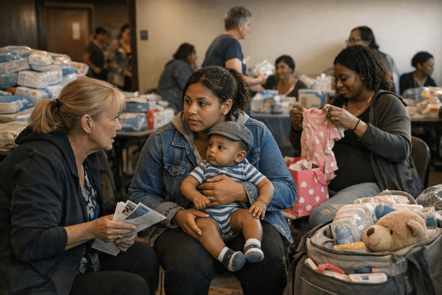 Mercy Center Erie Baby Shower Connects Vulnerable Mothers to Vital Community Resources