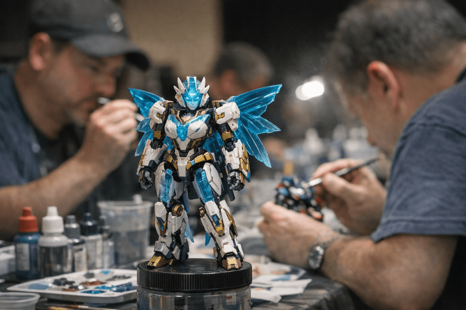 TFcon LA 2026 Custom Paint Class Features Transformers ORACLE Figure