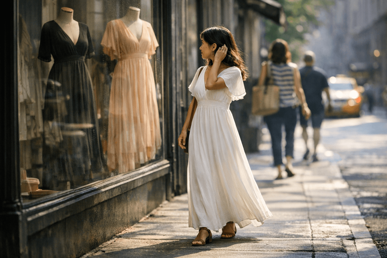 19 Empire-Waist Maxi Dresses That Actually Flatter Petite Figures