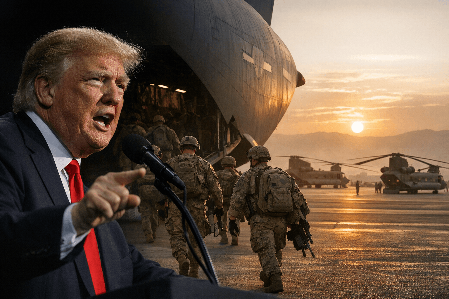Trump Claims Victory in Iran While Sending More Troops to Middle East