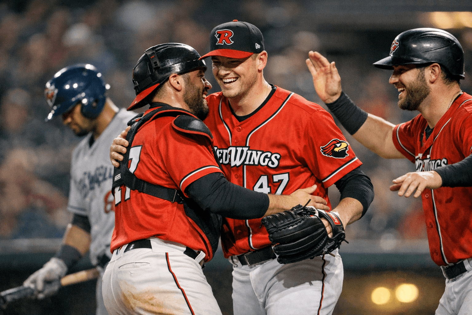 Rochester Red Wings Top Defending Champs Jacksonville, Improve to 2-0