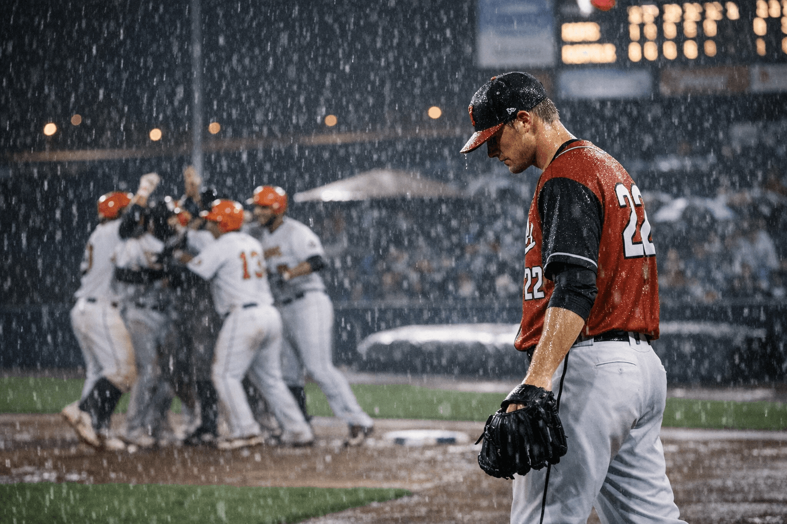 Gasser Fans 11, but Sounds Fall 6-4 in Rain-Shortened Opener