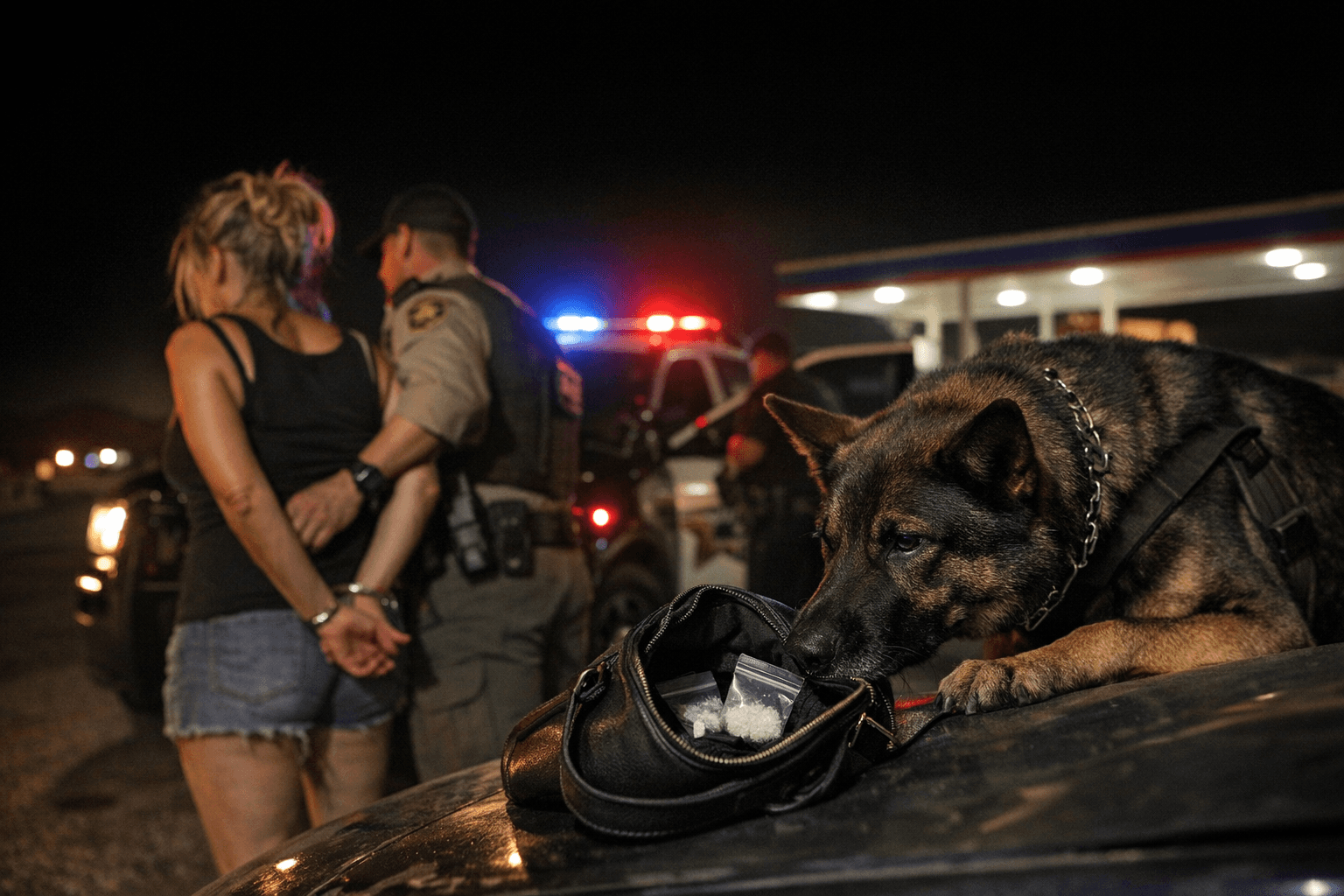 Pahrump Traffic Stop Leads to Meth Possession, Transportation Charges