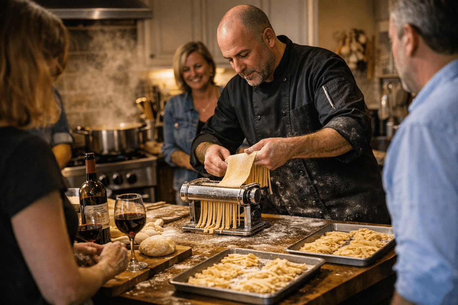 New Jersey Chef Brings Fresh Pasta Lessons Directly to Your Home