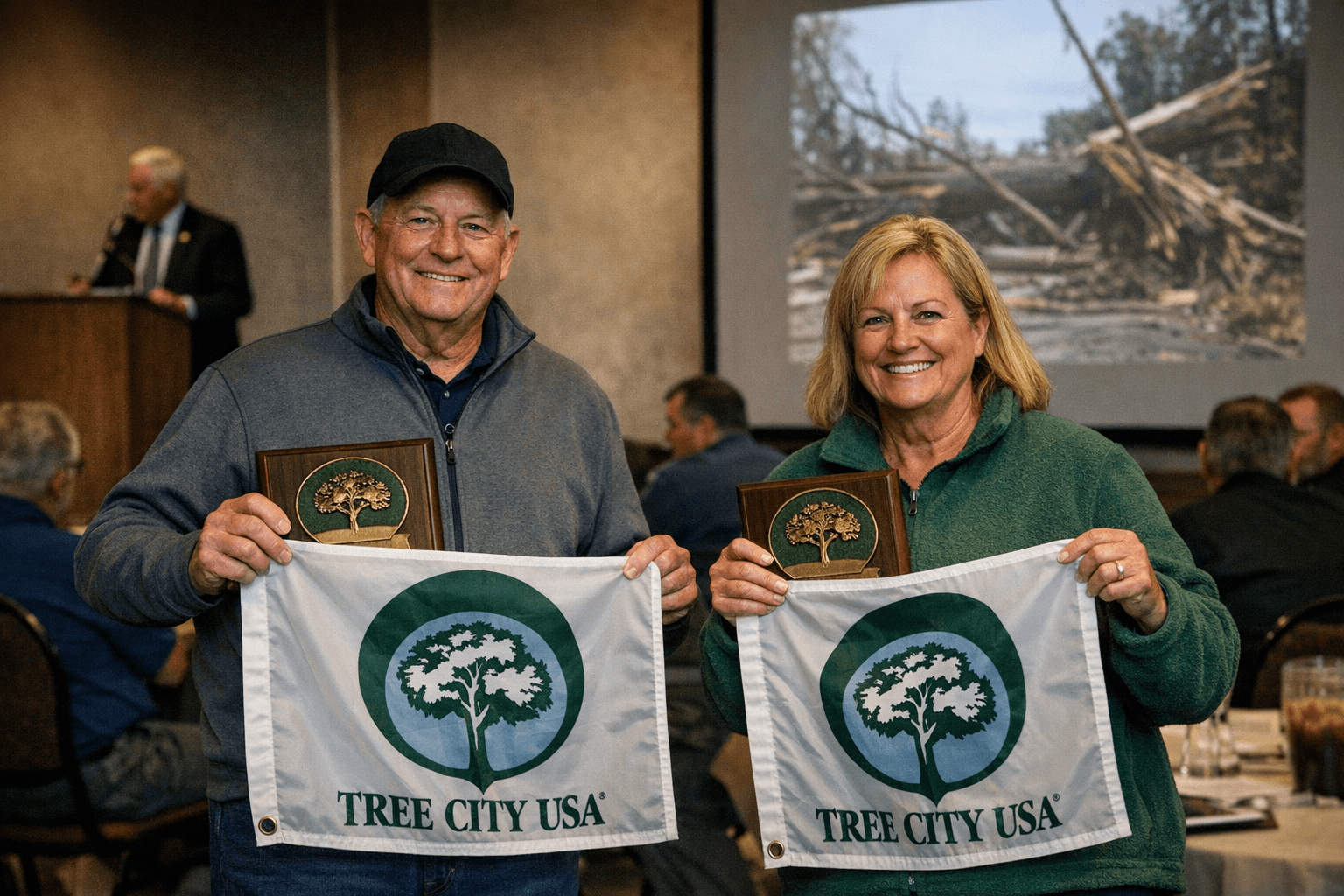 Spencer, Arnolds Park Earn Tree City USA Awards at April 8 Luncheon