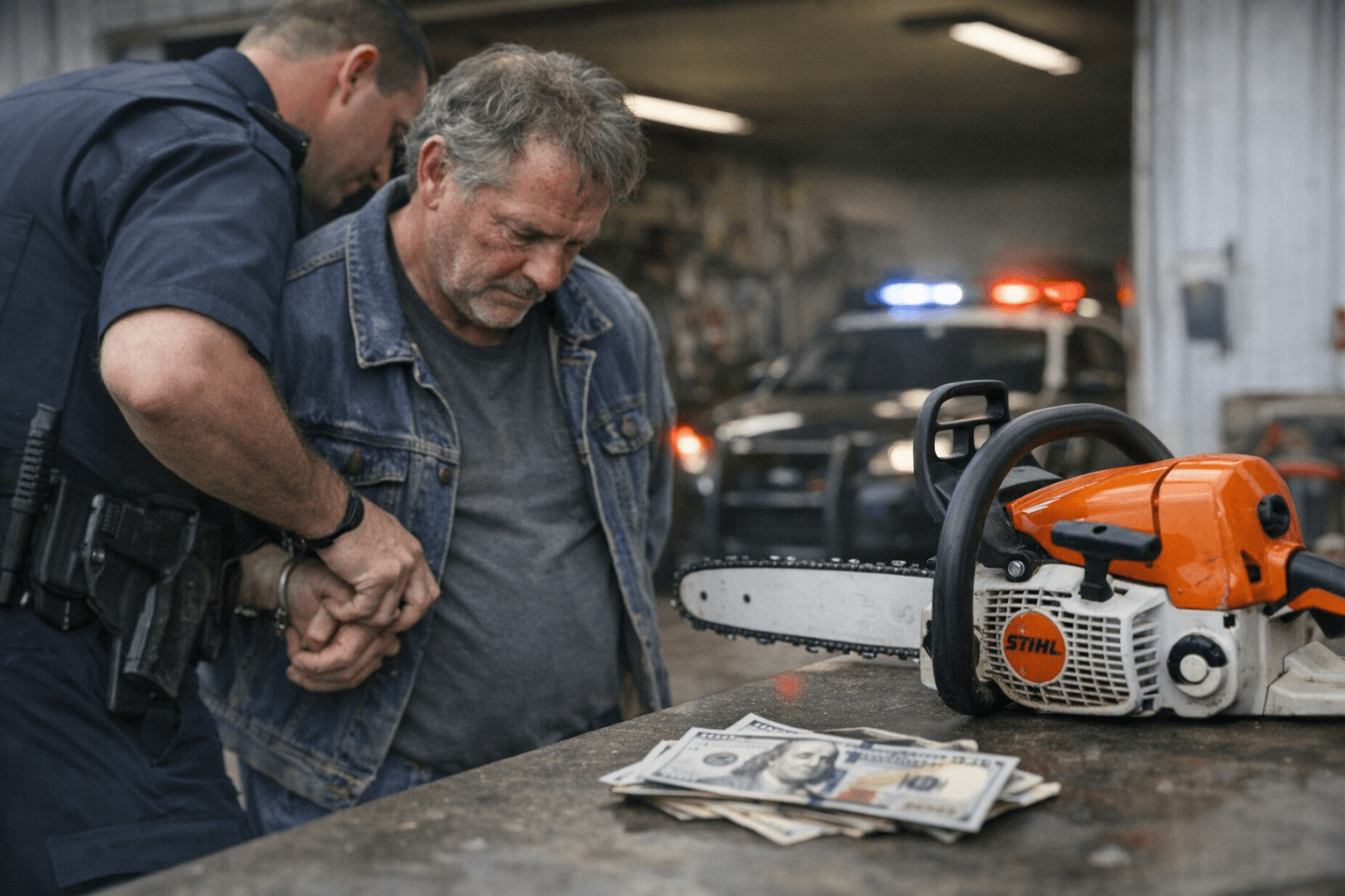 New Columbia Man Charged After Counterfeit Bill Used to Buy Chainsaw