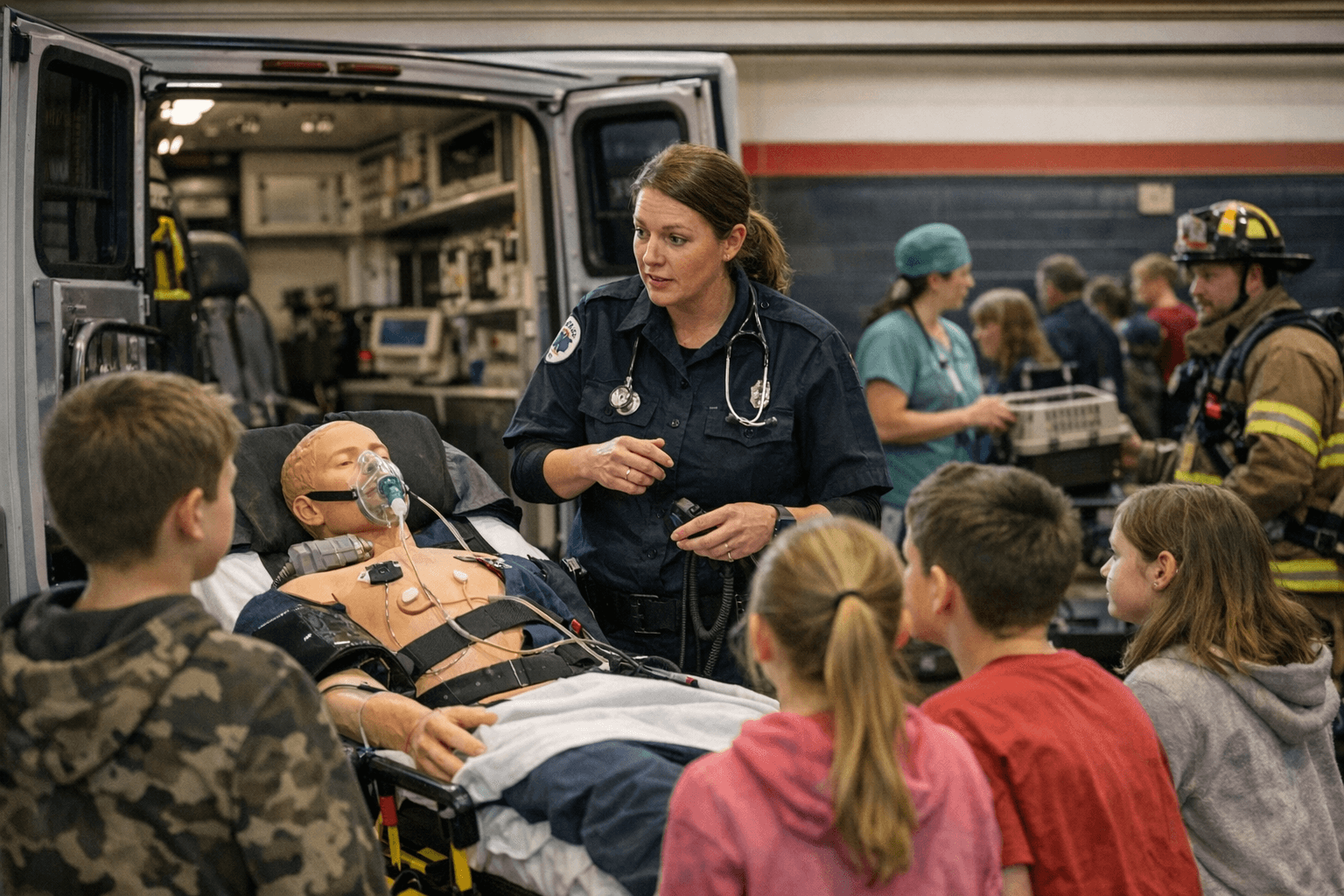 Linntown Intermediate Hosts 36 Professionals to Broaden Students' Career Horizons