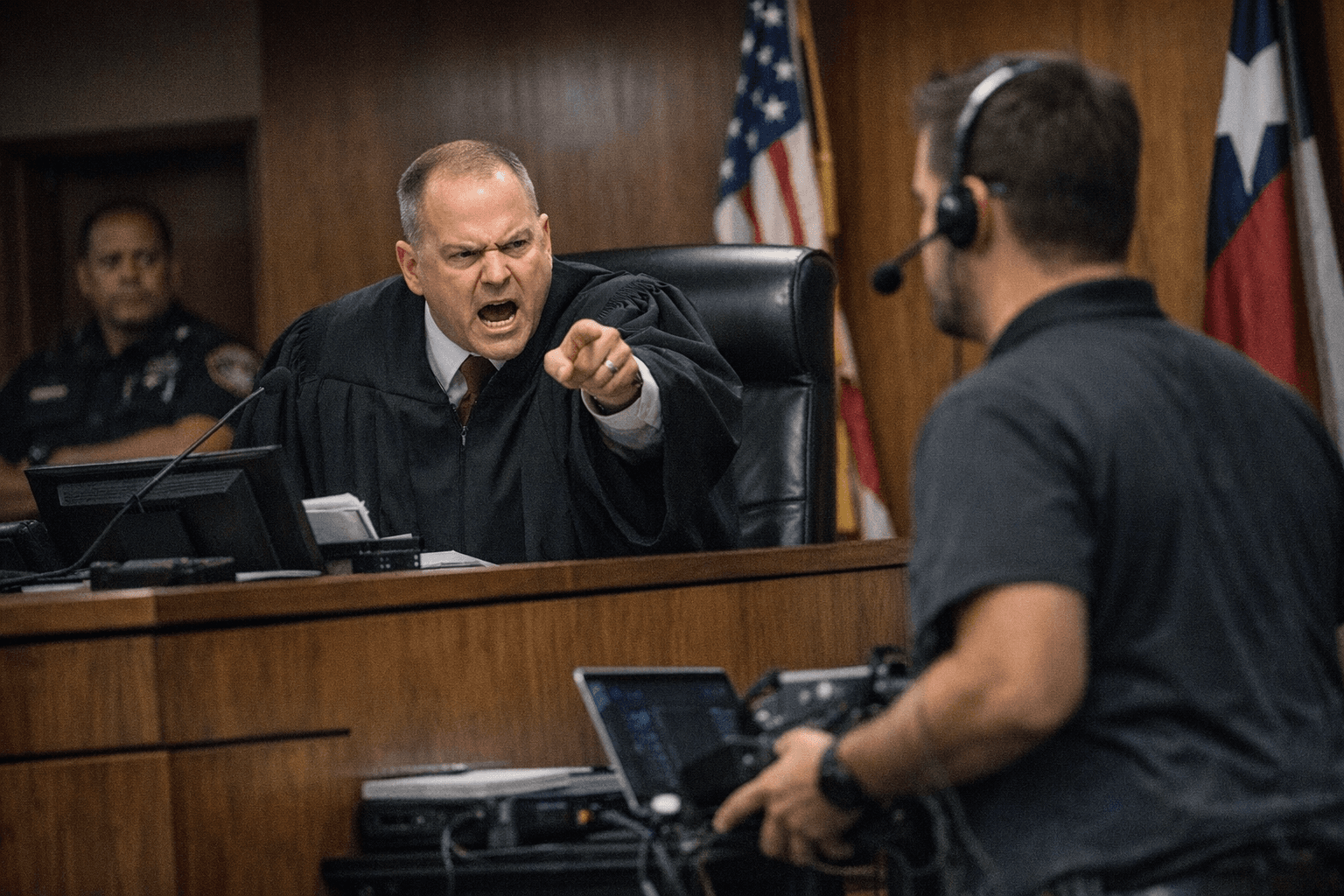 Harris County Judge Berates IT Worker in Viral Video