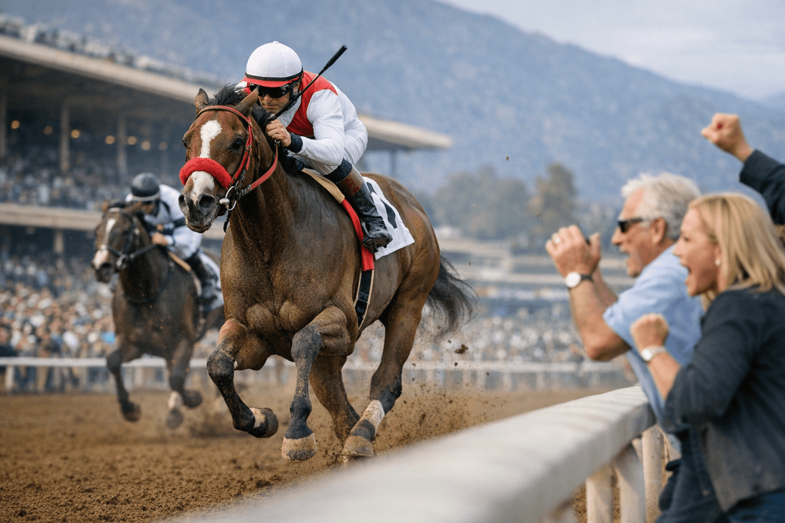 Cornucopian Dominates San Carlos Stakes for First Career Graded Victory