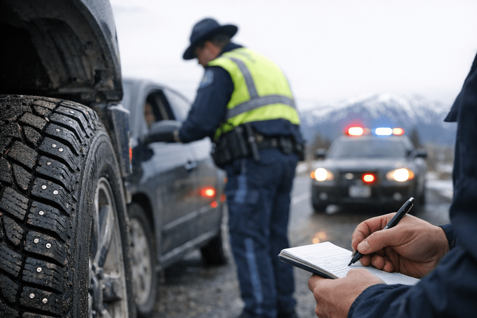 Oregon Studded Tire Ban Begins April 1, Violators Face $165 Fine