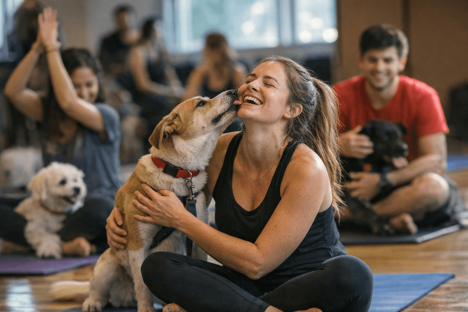 UCalgary Medical Brigades Host Dog Yoga Fundraiser With Calgary Humane Society