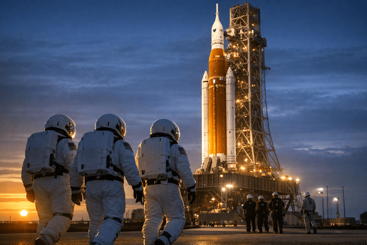 NASA Targets April 1 Launch for First Crewed Artemis Moon Mission in Decades