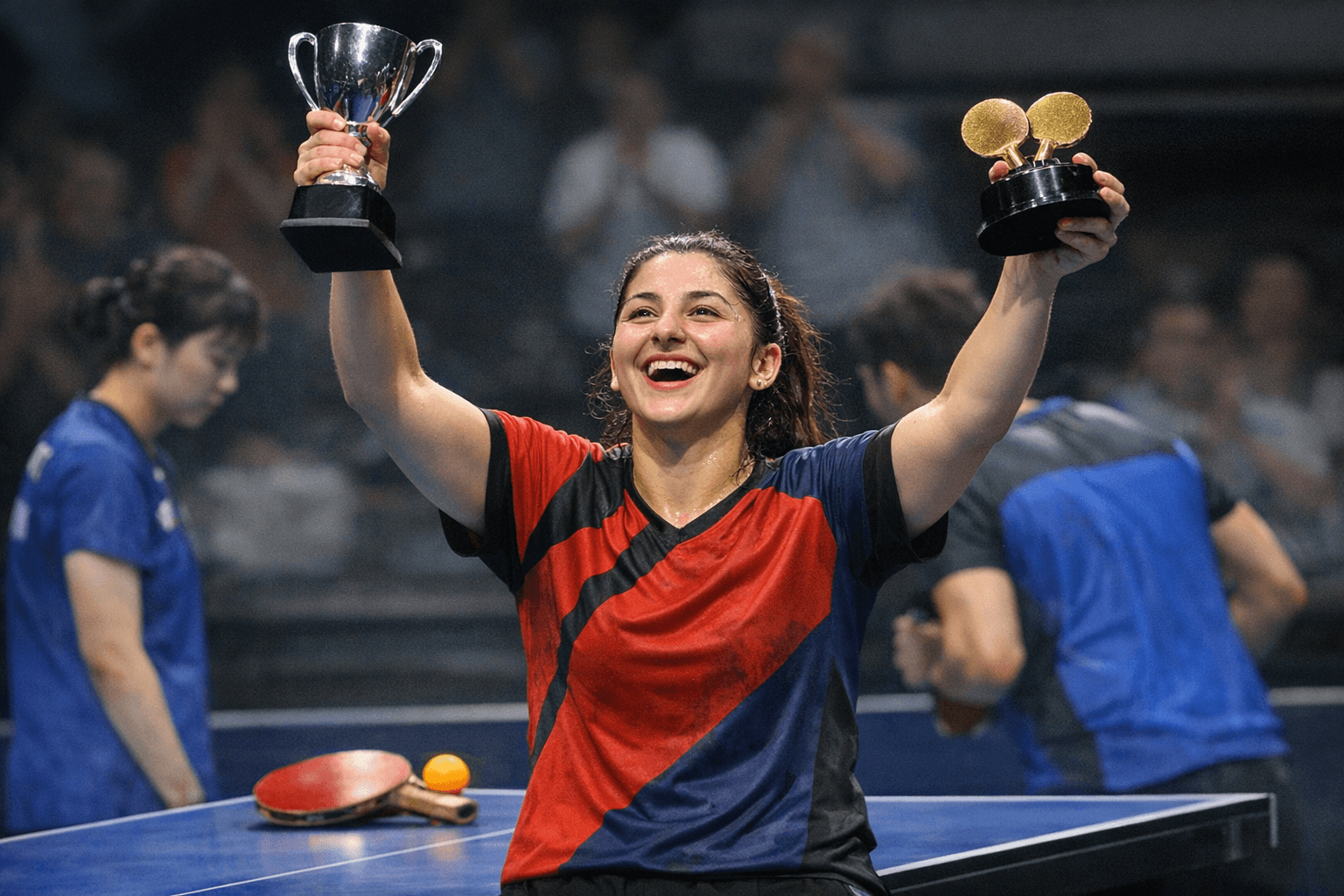 Abraamian Wins Singles and Doubles Double at WTT Contender Tunis 2026