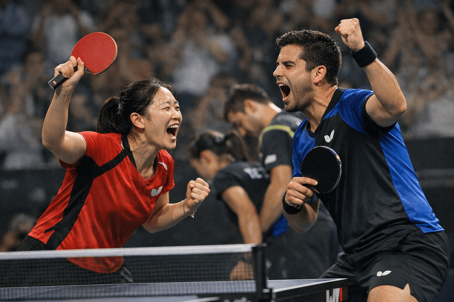 Xiao and Robles Upset Top Seeds to Claim Tunis Mixed Doubles Title