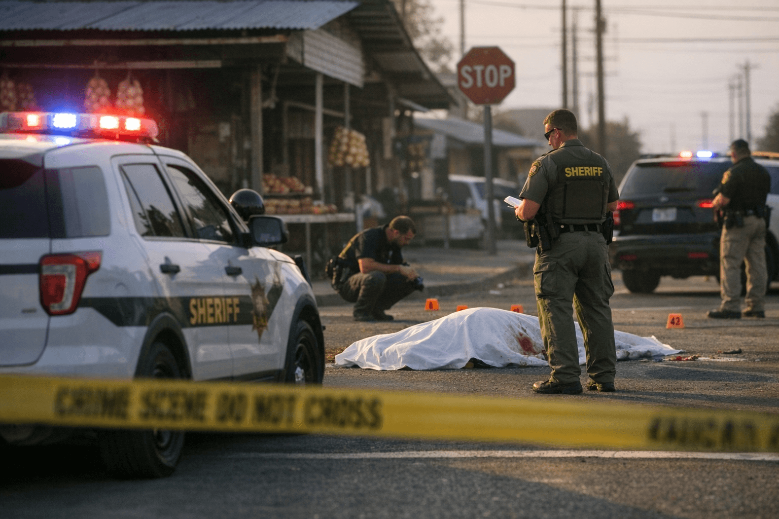 Fresno County Deputies Investigate Fatal Shooting at Huron Intersection
