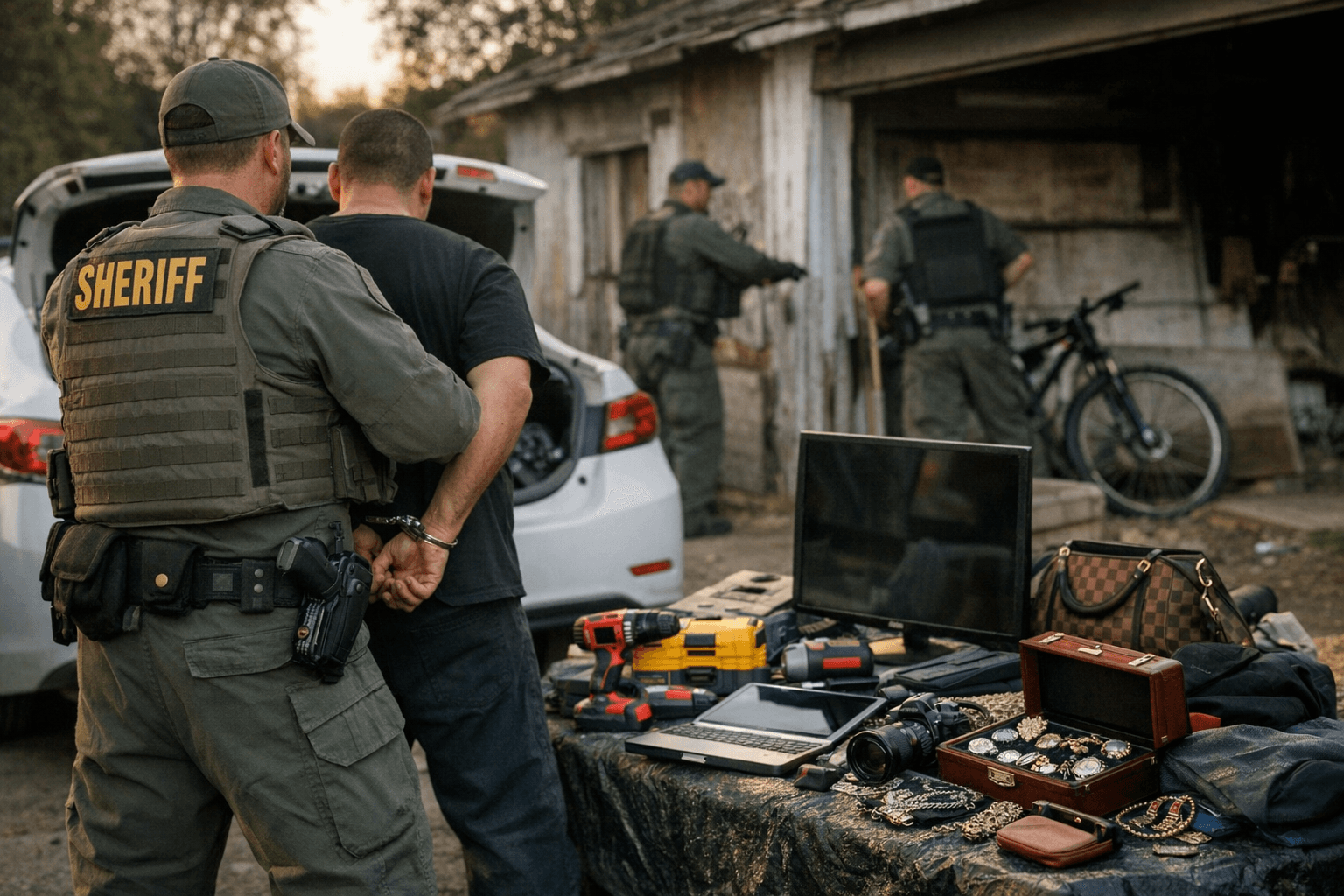 Madera Deputies Arrest Fresno County Resident, Recover Stolen Property From Riverstone Burglaries
