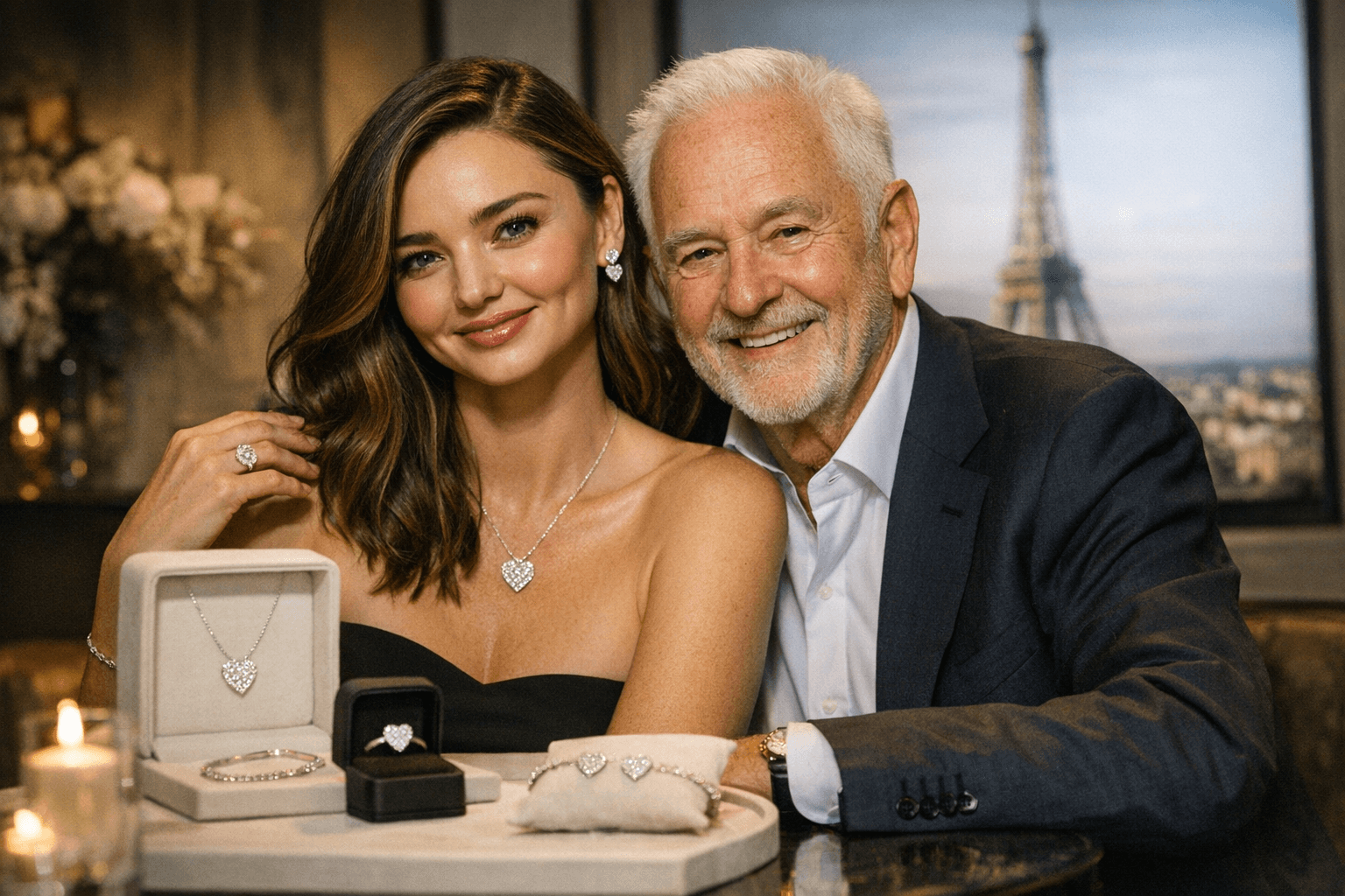 Michael Hill and Miranda Kerr Unveil AMOUR, a Nine-Piece Capsule Collection