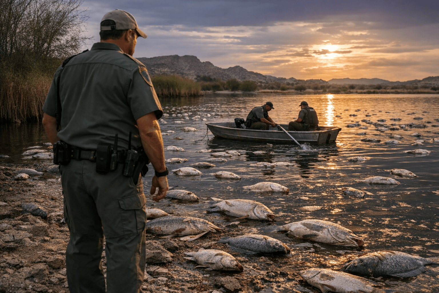 Arizona Game and Fish Investigates Mass Fish Deaths at Two Yuma Lakes