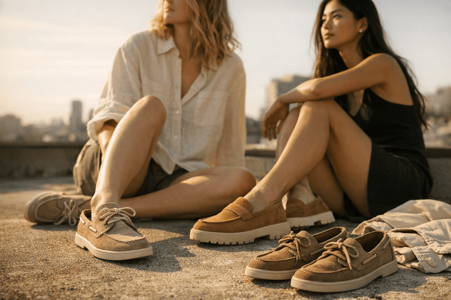 Sperry and Aritzia Launch Spring 2026 Suede Footwear Capsule Collection