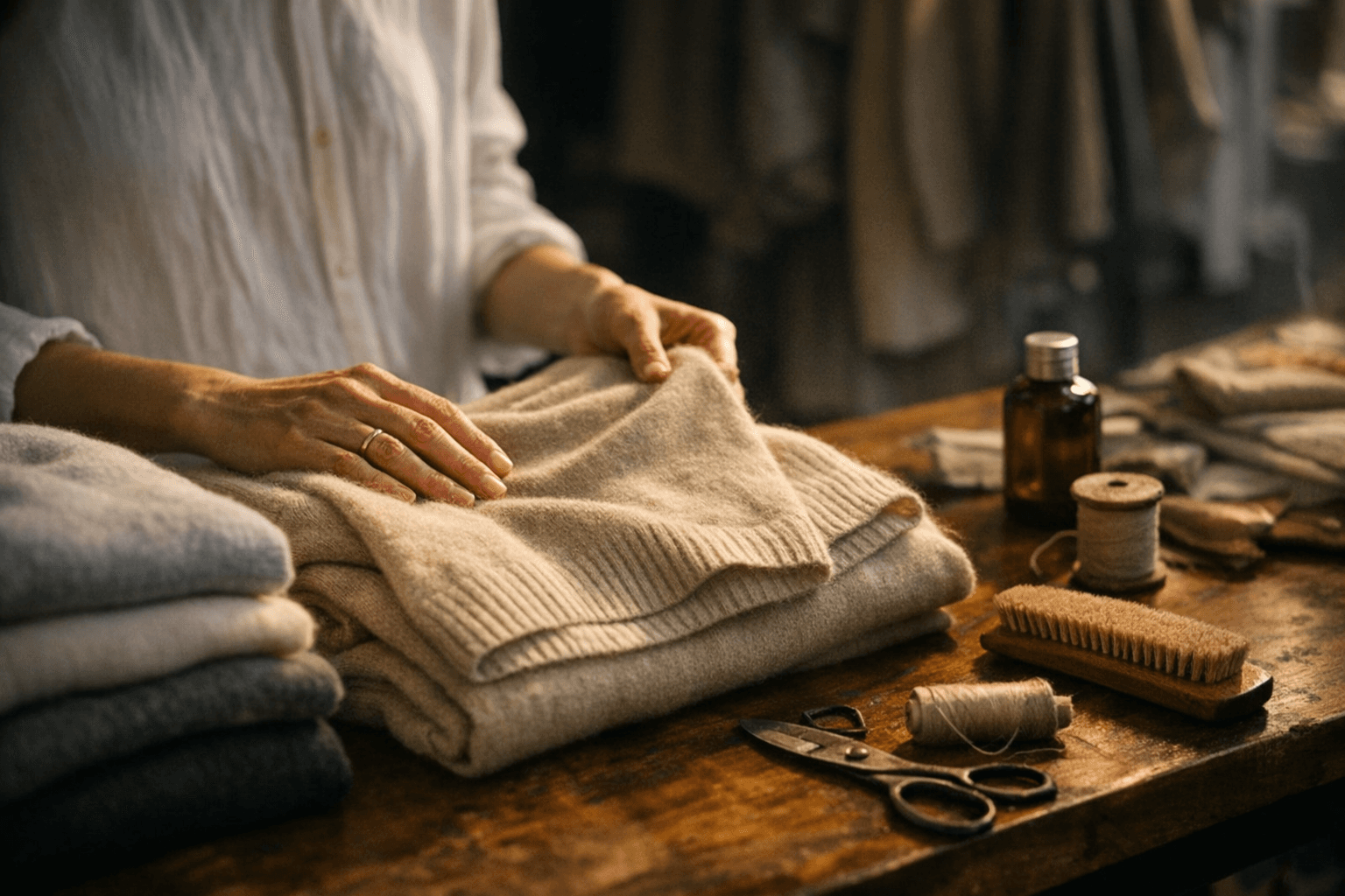 How to Buy, Care For, and Keep a Cashmere Sweater Forever