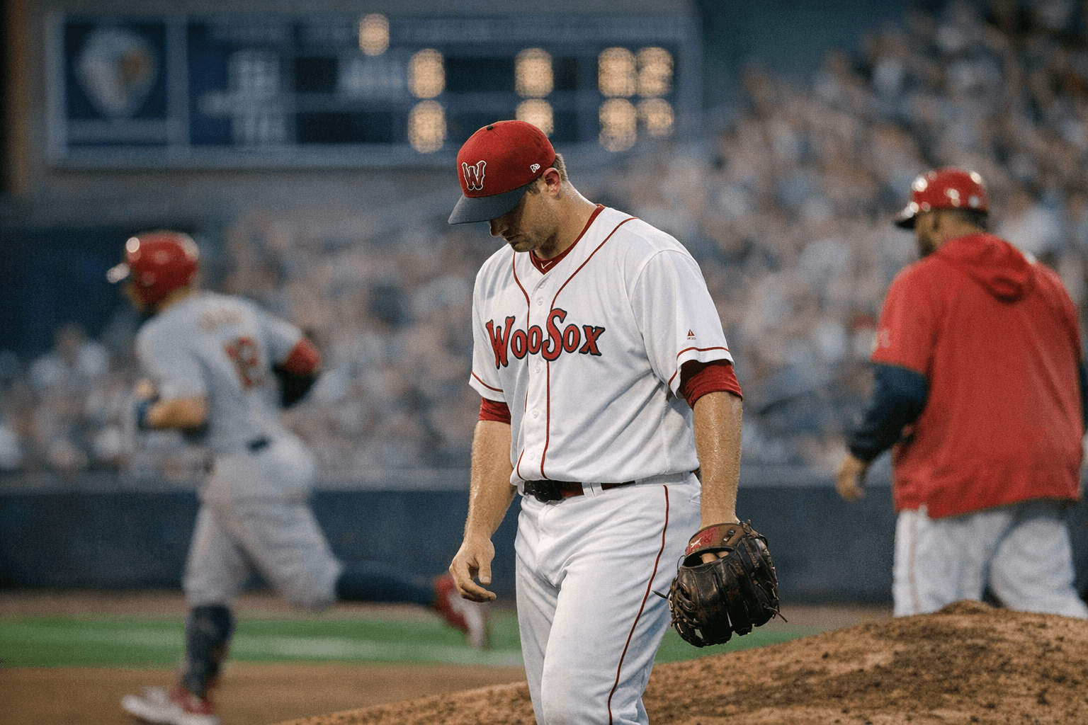 Tolle Fans Six but Allows Six Runs in Rough WooSox Debut