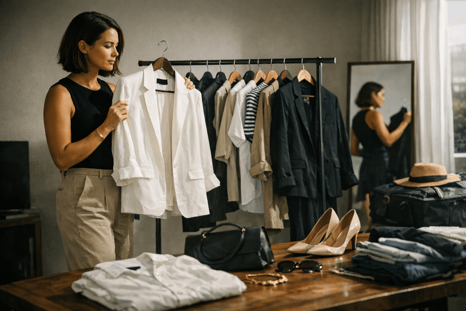 Stephanie Dods Builds The Perfect Capsule Wardrobe With SM Woman
