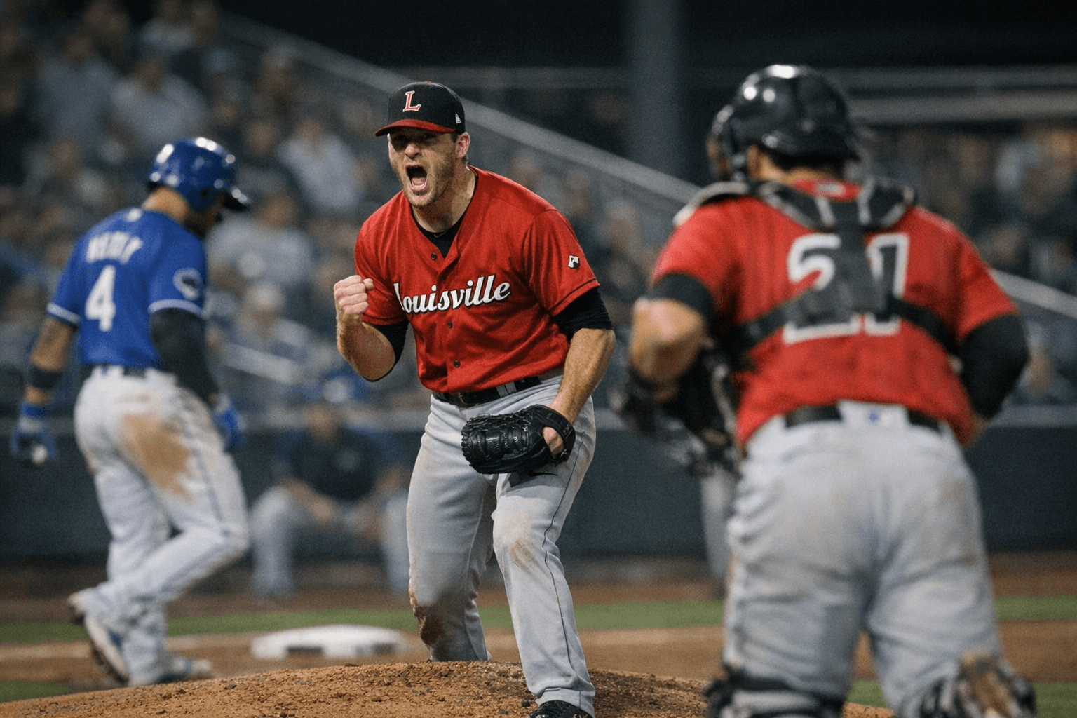 Louisville Bats Edge Storm Chasers 2-1 in Pitchers Duel Opener