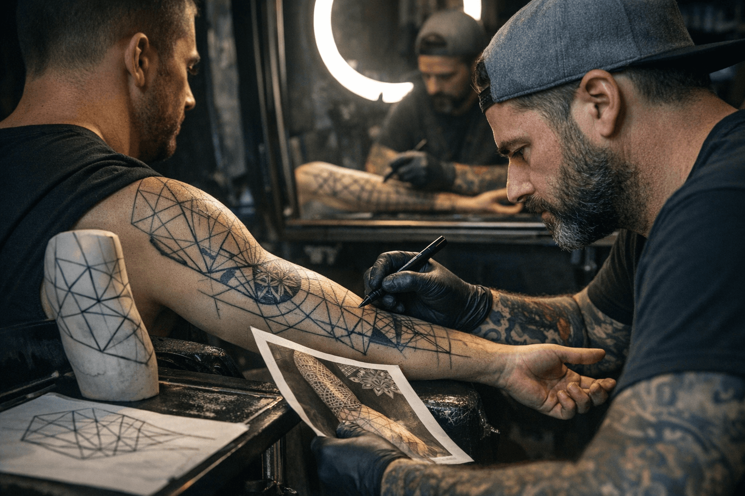 Platinum Ink Guide Reveals Step-by-Step Secrets to Planning Geometric Sleeves