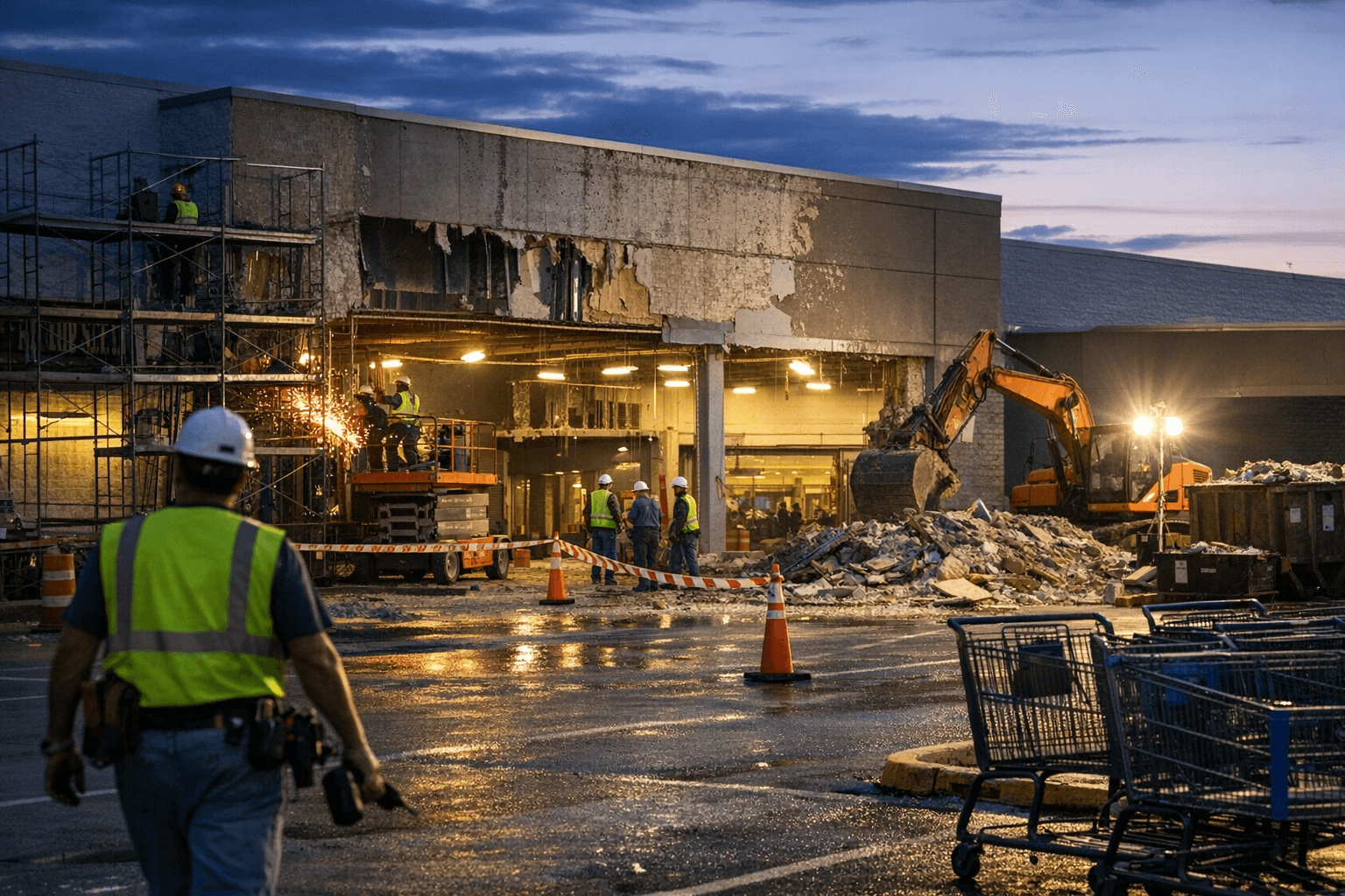 Tulsa Walmart Near Woodland Hills Mall Undergoing Major Renovation