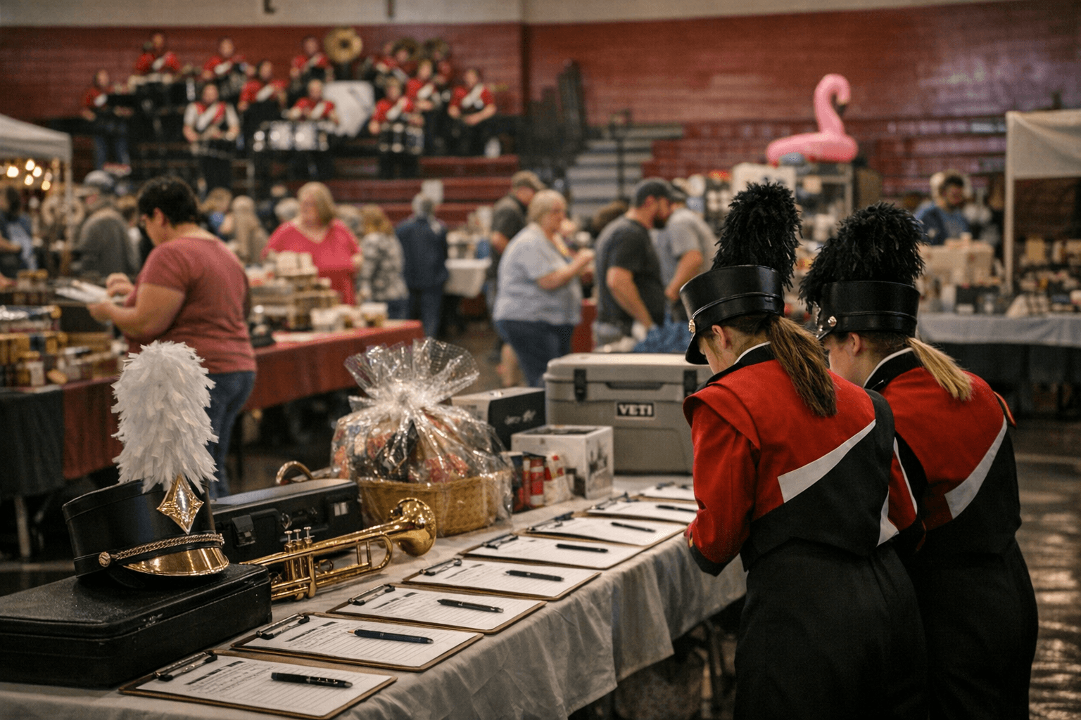 Tell City Marching Marksmen Host Spring Vendor Fair, Silent Auction Fundraiser