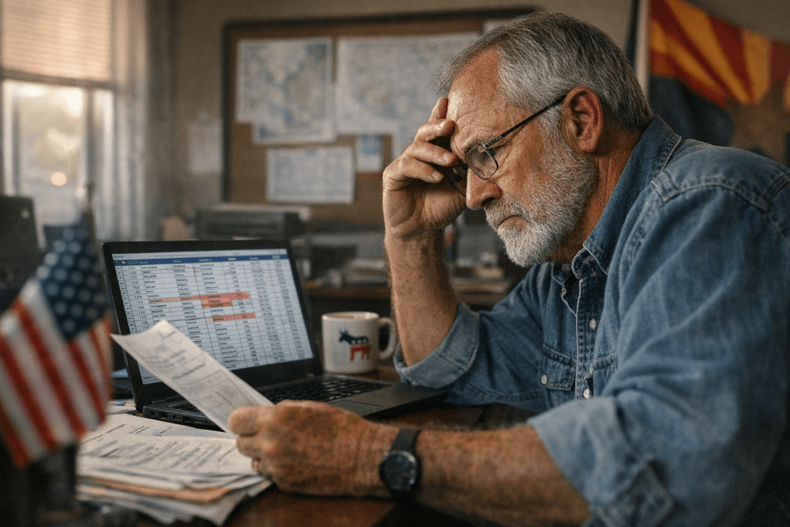 Apache County Democrats Report Unexplained Drop of 2,000 Registered Voters