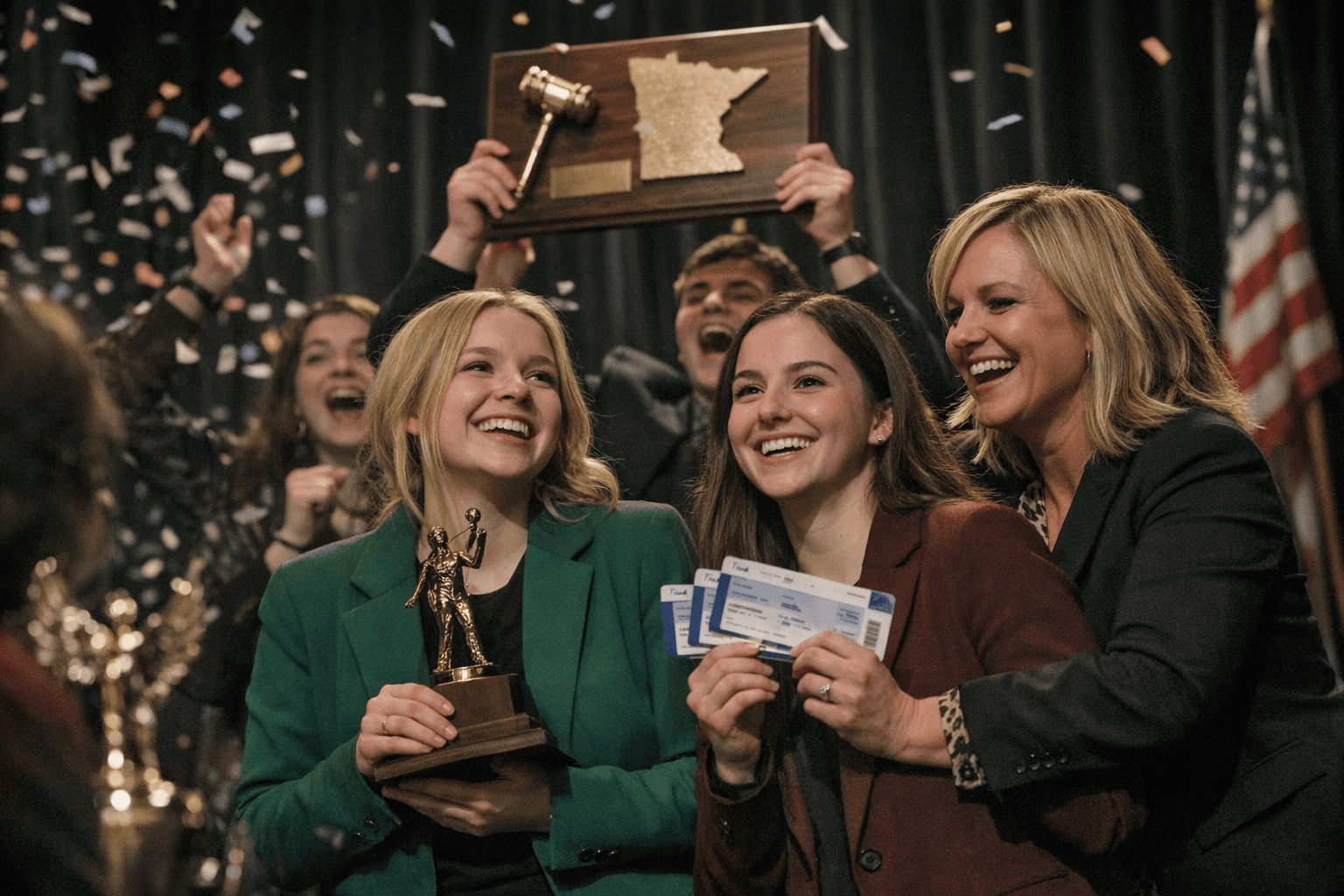 Perham Speech Team Wins Subsection 6A Title, Two Earn National Invites