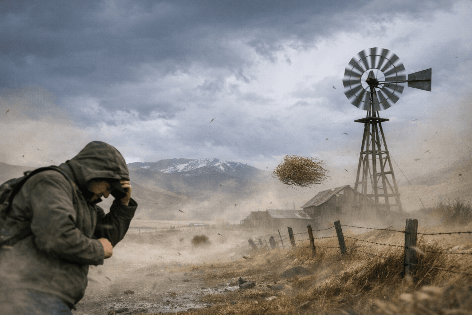 Central Montana Records Windiest Start to a Year, Forecasters Say