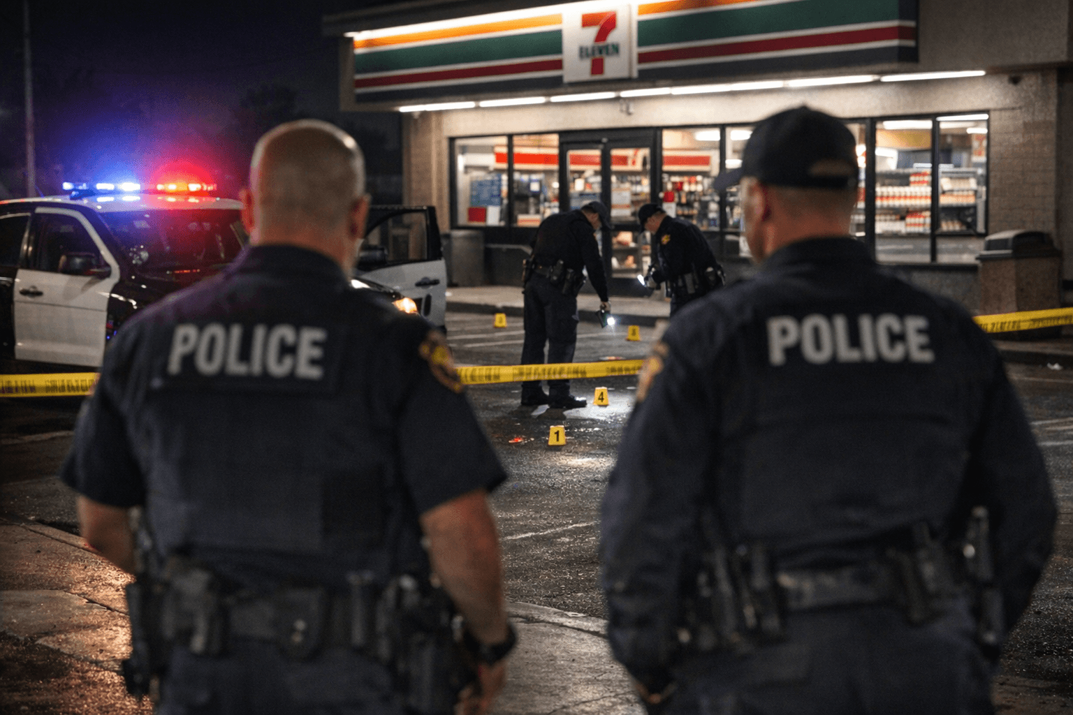 Fresno Police Investigate Shots Fired at Central 7-Eleven, No Injuries