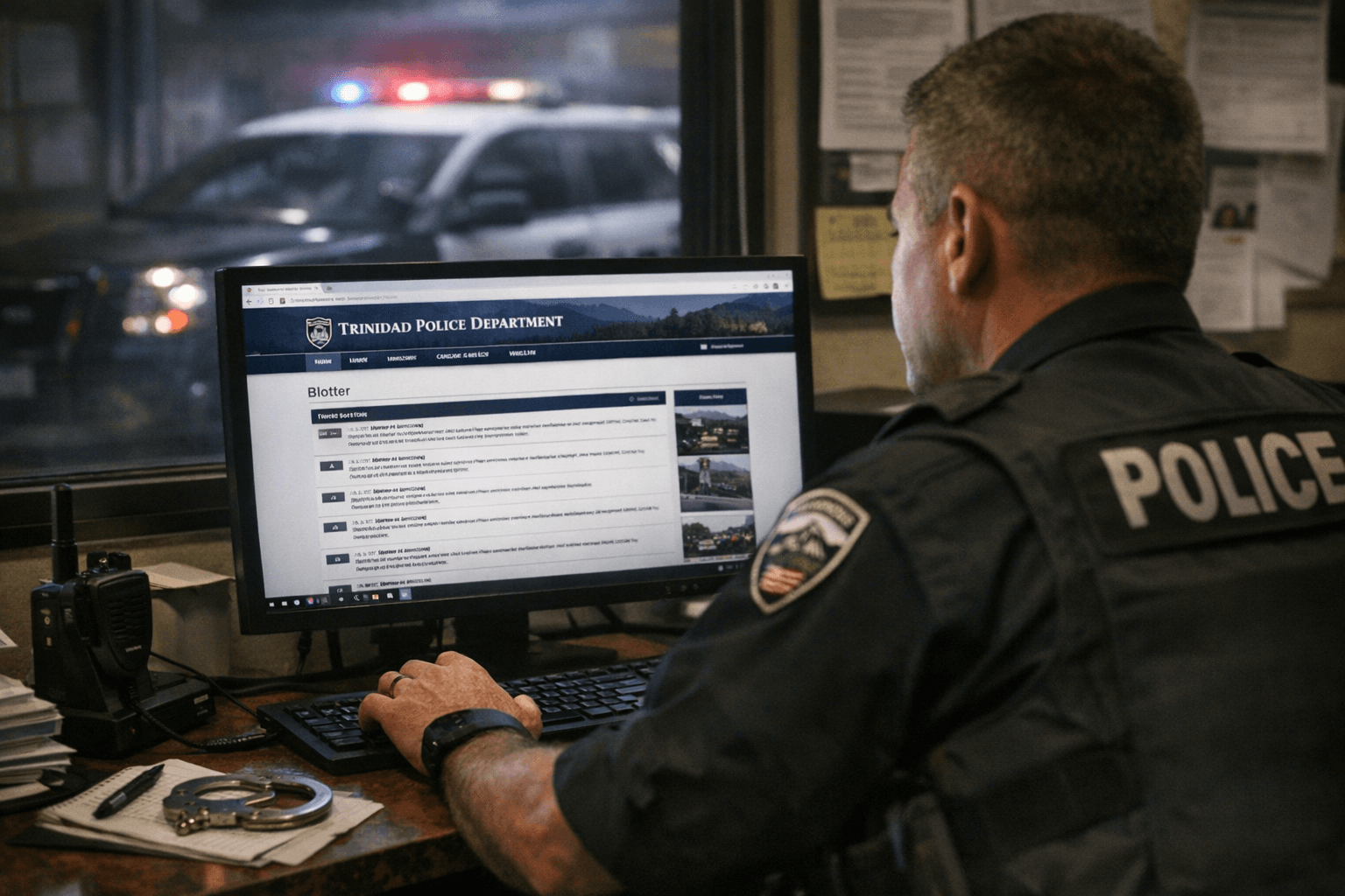 Trinidad Police Department Moves Weekly Blotter to Official City Website