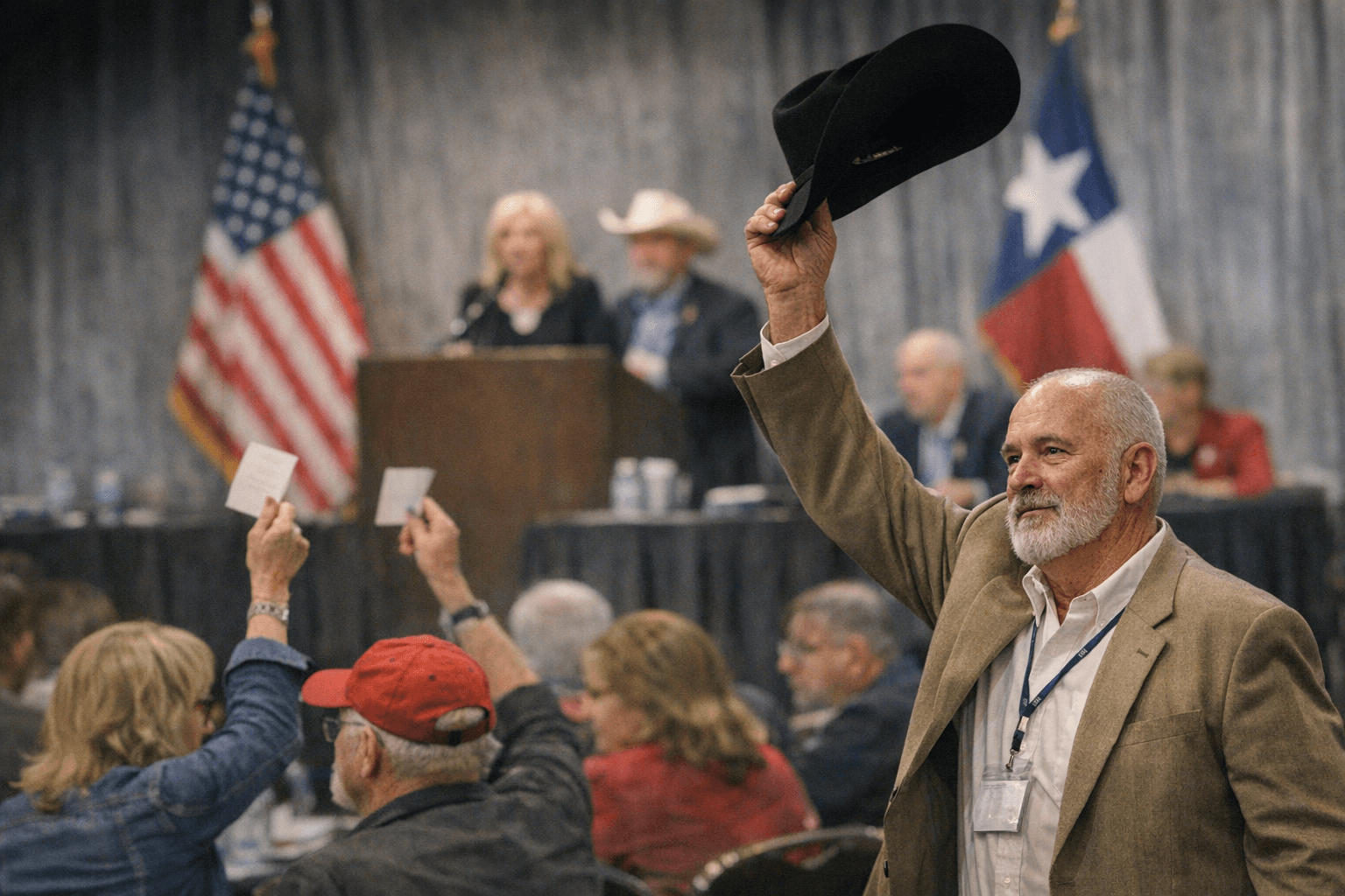 Texas County GOP Convention Passes Resolutions, Sends Delegate to State Meeting