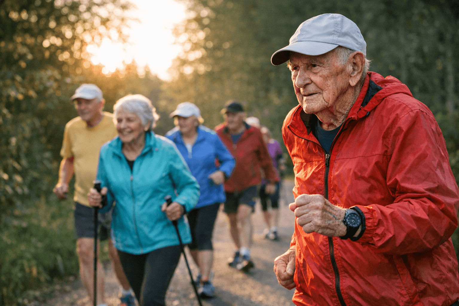 Eugene Seniors, Ages 74 to 94, Train for Ronald McDonald House 5K