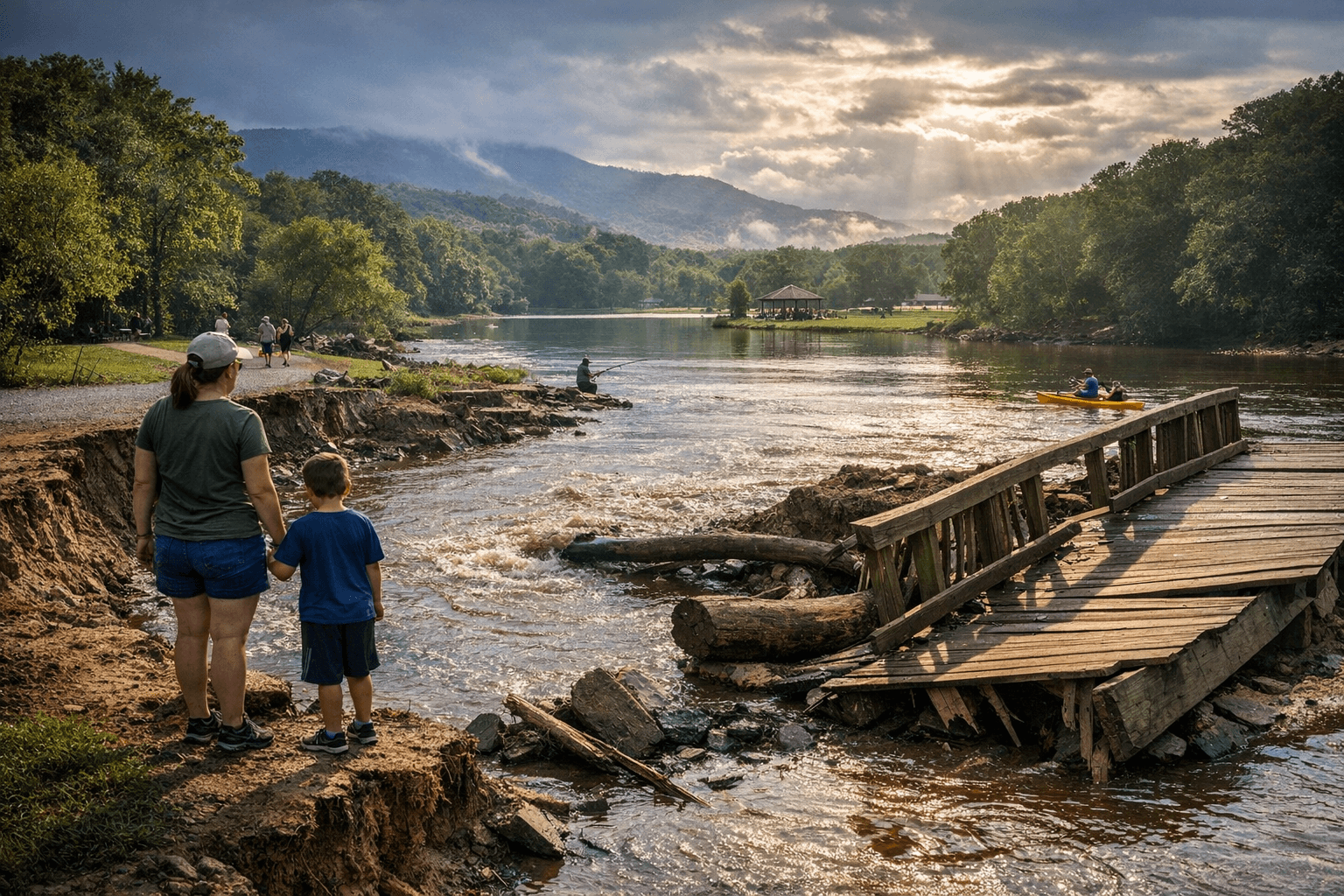 Buncombe County Parks Reopen Six of Seven River Corridor Sites After Helene