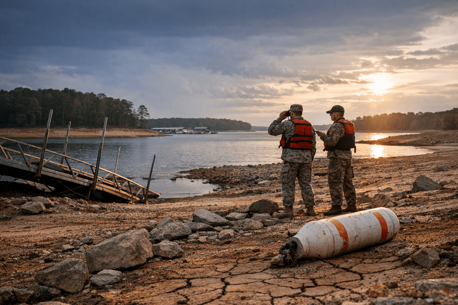 Army Corps Works to Retain Water as Lake Lanier Drops Below Normal