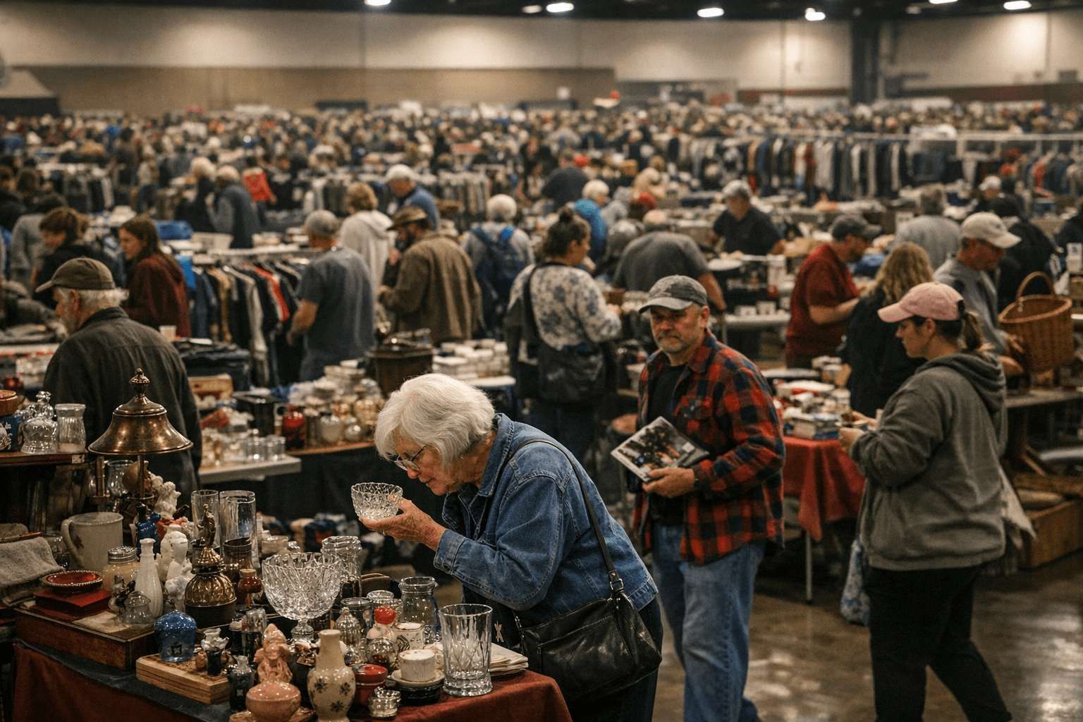 Thousands Shop Eugene's 15th Annual World's Largest Indoor Garage Sale
