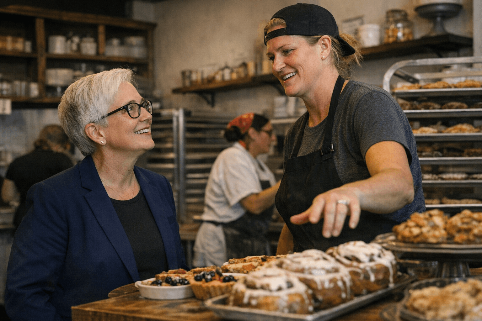 Gov. Kotek Highlights Sweet Wife Baking, Owned by Former WNBA Star