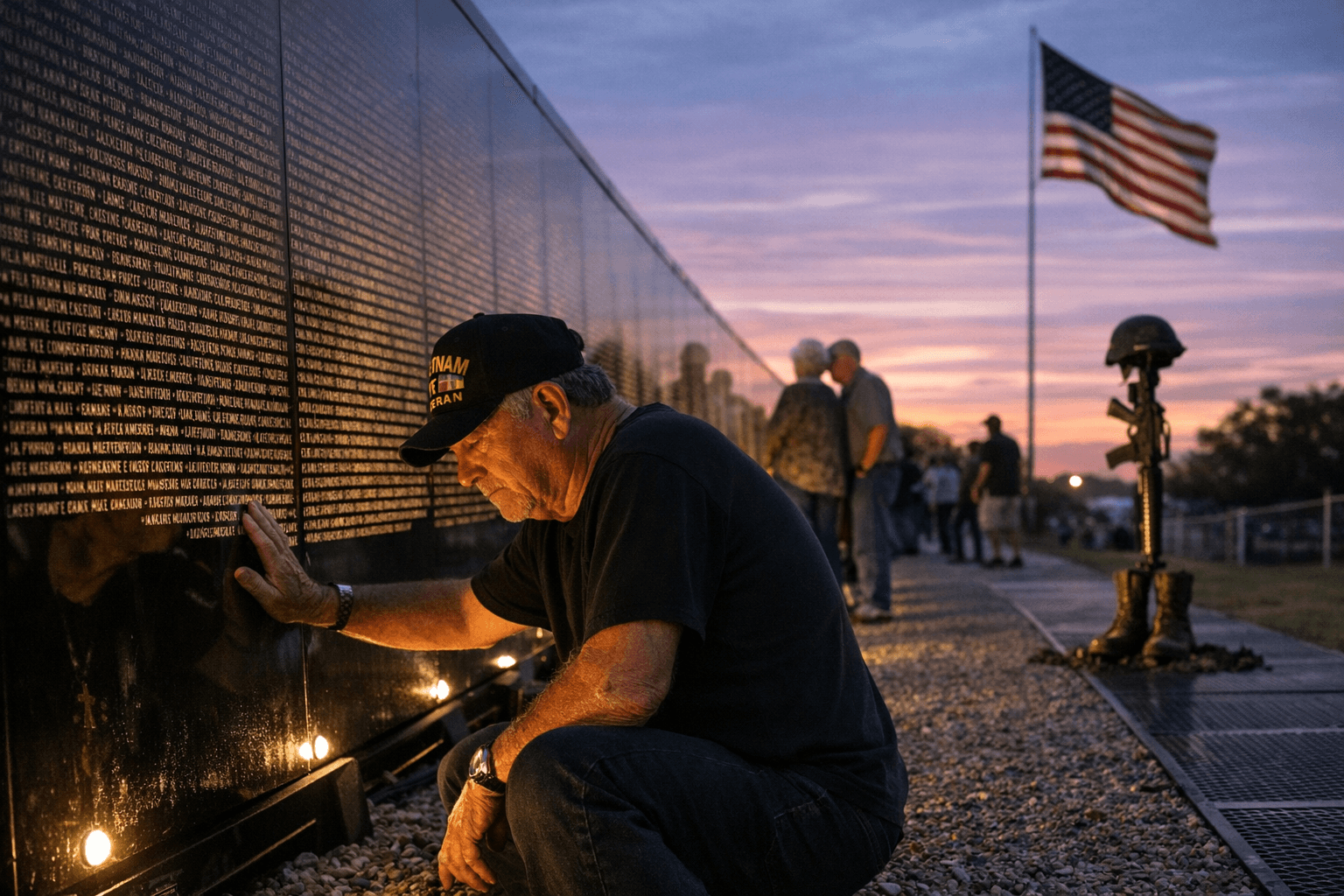 Vietnam Memorial Replica The Wall That Heals Visits Del Rio April 16-19
