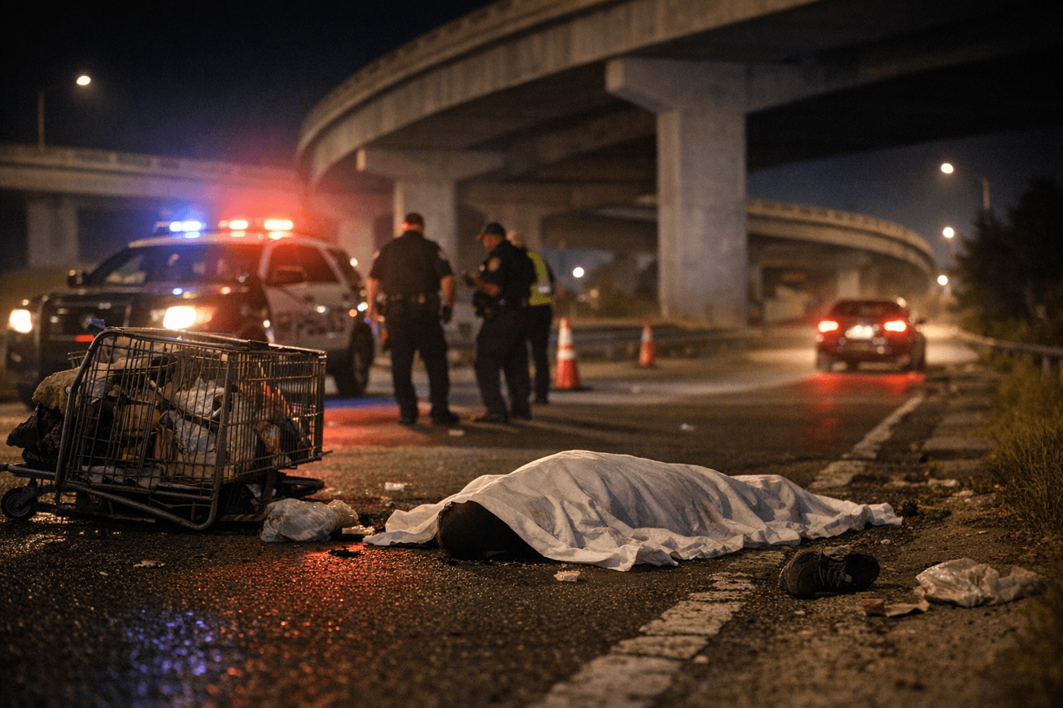 Pedestrian Killed in Cloverleaf Hit-and-Run, Driver Flees Scene