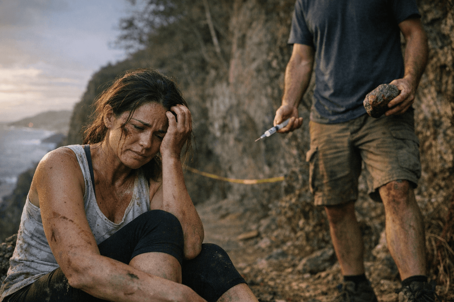 Wife Testifies Husband Attacked Her with Rock, Syringe on Oahu Trail