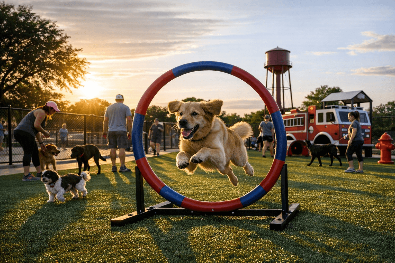Coppell Reopens Renovated Pooch's Bark Park After $1.9 Million Upgrade