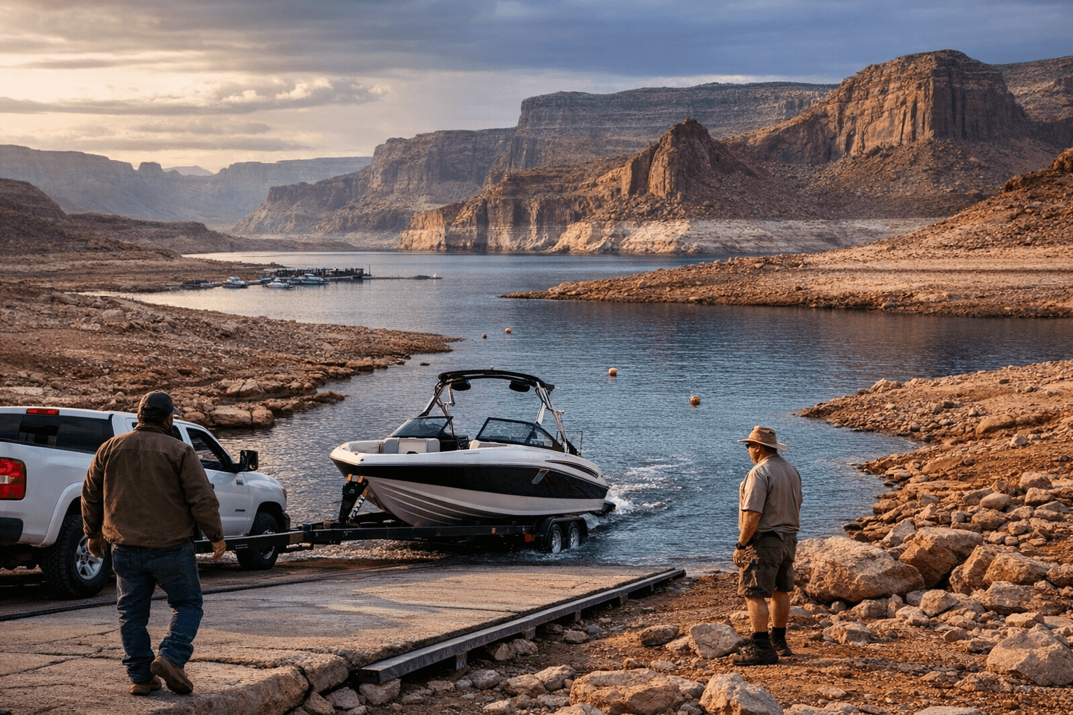 Glen Canyon NPS Proposes Low-Water Launch Ramps at Bullfrog, Hite Districts