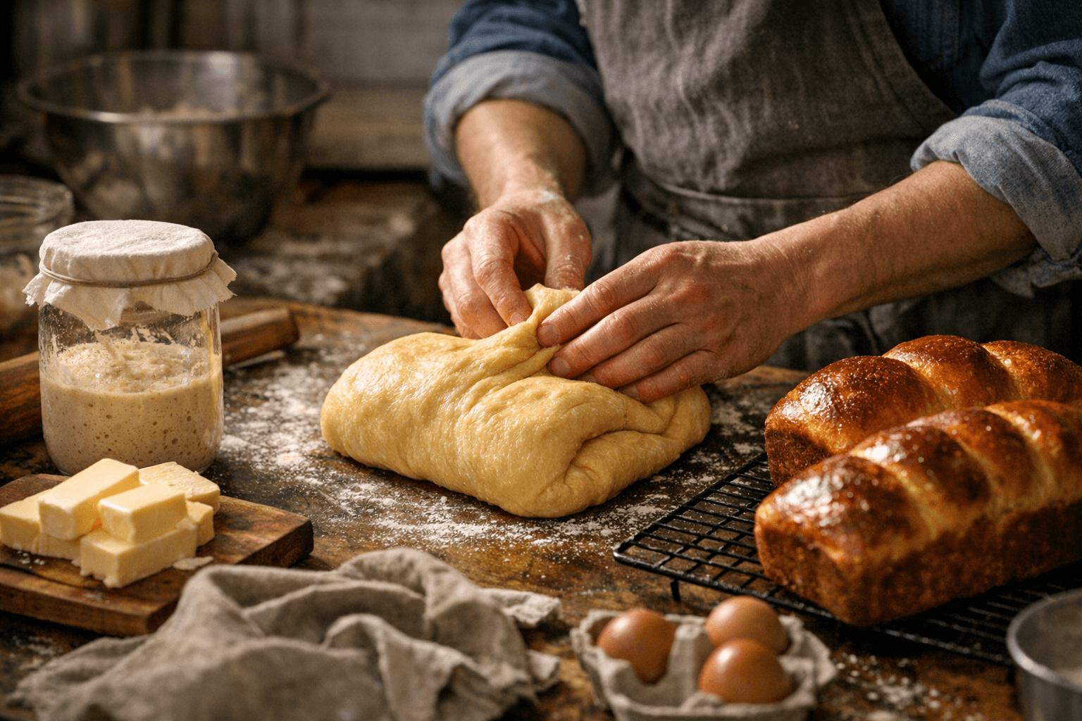 How to Make Sourdough Brioche: Rich, Tender Loaves at Home
